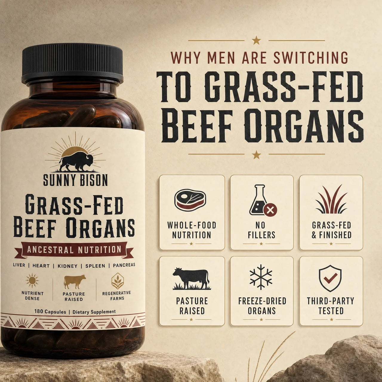 Beef Organ Capsules